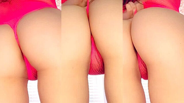 sexy slim Danni Meow shaking her as in newly leaked video